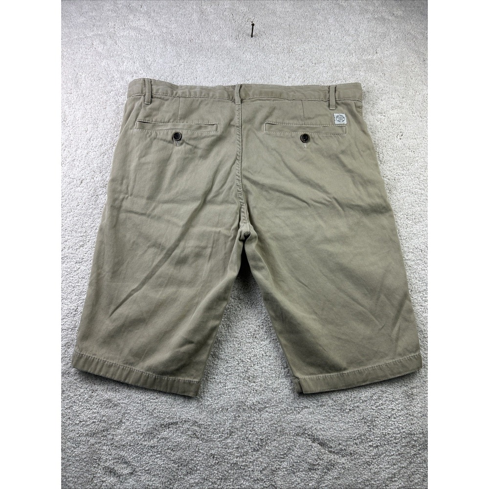 Tom Tailor Shorts Men 36 Khaki Josh Regular Slim Casual Stretch Cotton Preppy - Picture 9 of 11